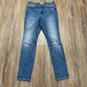 Universal Thread Skinny Jeans -Women Size 4(26"x29") -High Rise Waist -Distress